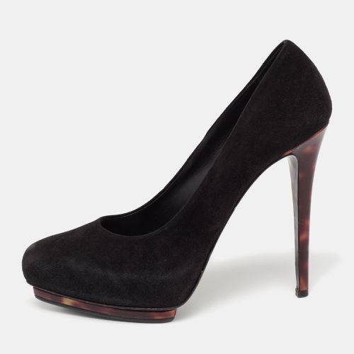 Le Silla Black Suede Platform Pumps Size 38 - Le Silla - Modalova