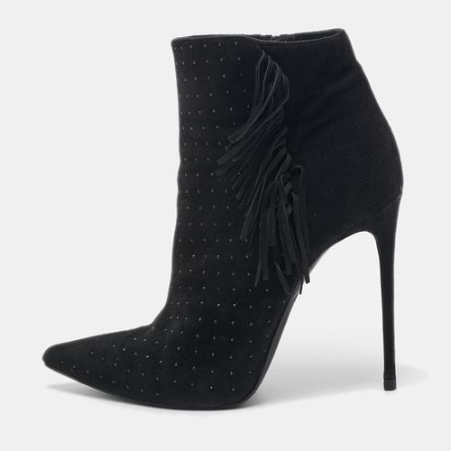 Suede Studded Lace-Up Ankle Boots Size 38 - Le Silla - Modalova