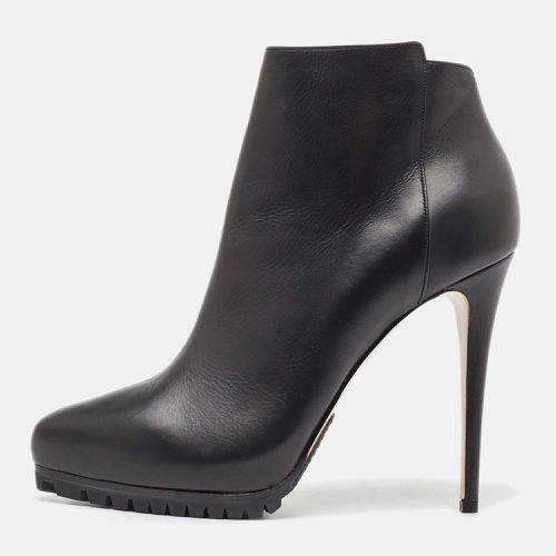 Leather Platform Ankle Booties Size 40 - Le Silla - Modalova