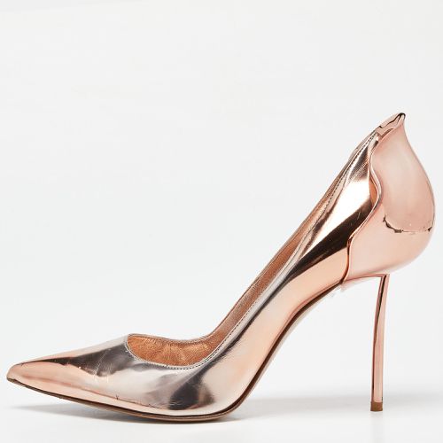 Le Silla Rose Gold Leather Petalo Pumps Size 41 - Le Silla - Modalova