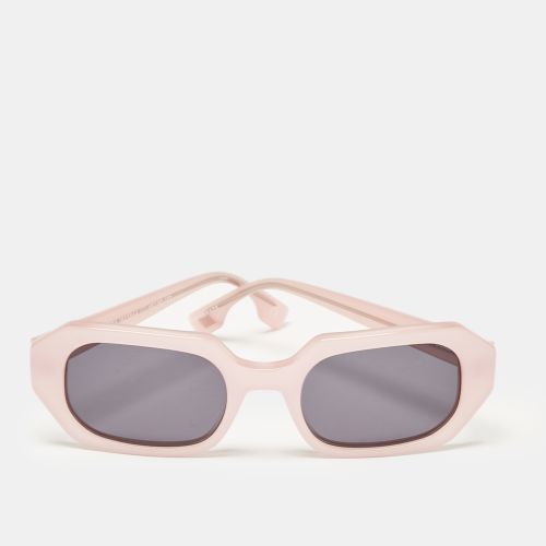 Le Specs Luxe Pink/Black La Dolce Vita Rectangular Sunglasses - Le Specs Luxe - Modalova