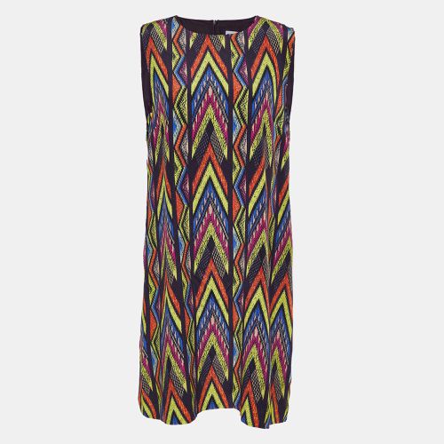 M Missoni Multicolor printed Silk Sleeveless Shift Dress L - M Missoni - Modalova