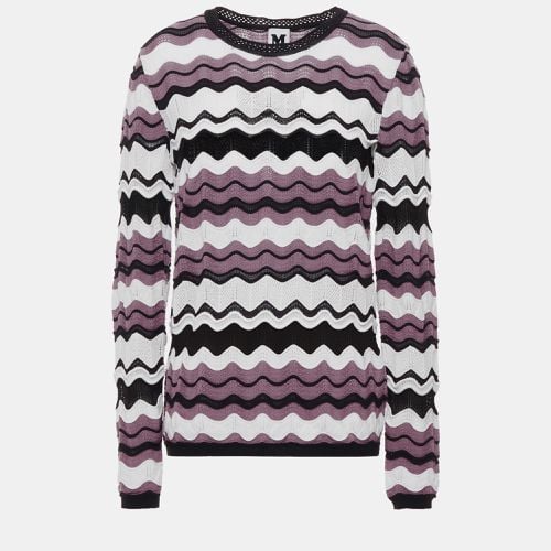 M Missoni Wool Crew Neck Sweater 46 - M Missoni - Modalova