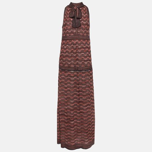 M Missoni Multicolor Patterned Lurex Knit Maxi Dress M - M Missoni - Modalova