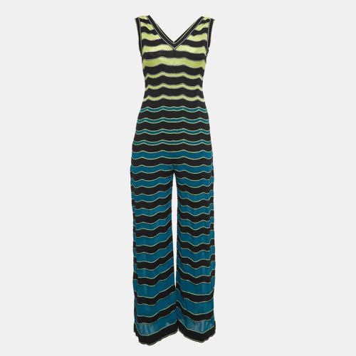 M Missoni Multicolor Patterned Lurex Knit Jumpsuit S - M Missoni - Modalova