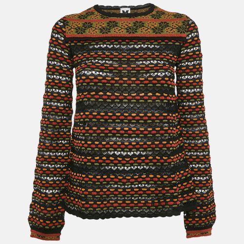 M Missoni Multicolor Pointelle Knit Top S - M Missoni - Modalova