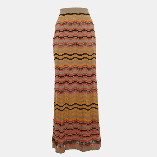 M Missoni Multicolor Patterned Knit Long Skirt S - M Missoni - Modalova