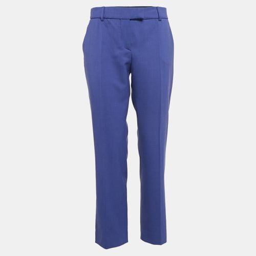 M Missoni Purple Gabardine Straight Leg Trousers L - M Missoni - Modalova