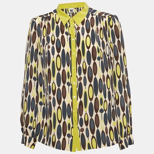 Printed Silk Long Sleeve Shirt M - M Missoni - Modalova