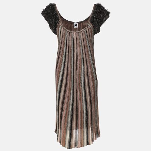 M Missoni Multicolor Striped Lurex Knit Dress M - M Missoni - Modalova