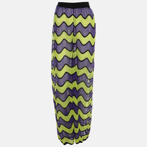 M Missoni Multicolor Knit Flare Trouser L - M Missoni - Modalova