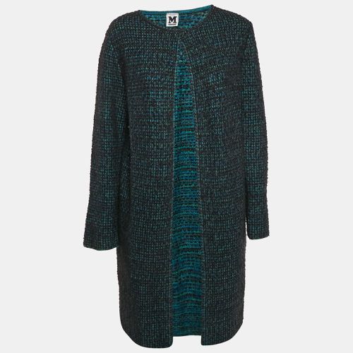 M Missoni Multicolor Patterned Knit Long Cardigan M - M Missoni - Modalova