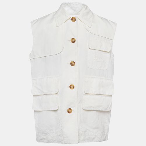 M Missoni White Cotton Blend Vest M - M Missoni - Modalova