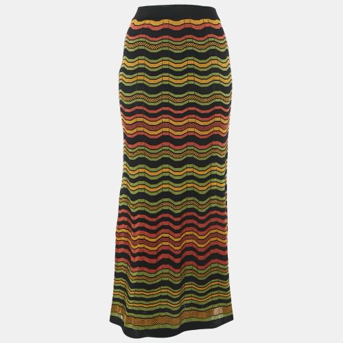 M Missoni Multicolor Patterned Knit Maxi Skirt S - M Missoni - Modalova