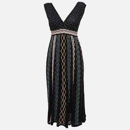 Multicolor Knit Midi Dress S - M Missoni - Modalova