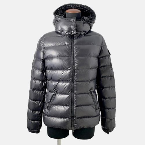 Moncler Black Nylon Zip-up Down Jacket Size 1 - Moncler - Modalova