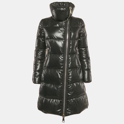 Moncler Black Nylon Zip-Up Puffer Down Jacket S - Moncler - Modalova