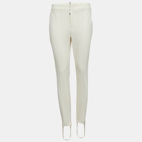 Moncler Grenoble White Technical Jersey Stirrup Ski Pants M - Moncler - Modalova