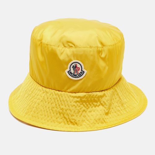 Logo Patch Nylon Bucket Hat M - Moncler - Modalova