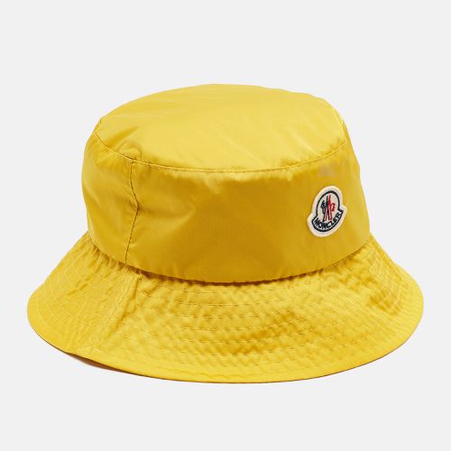 Logo Patch Nylon Bucket Hat S - Moncler - Modalova