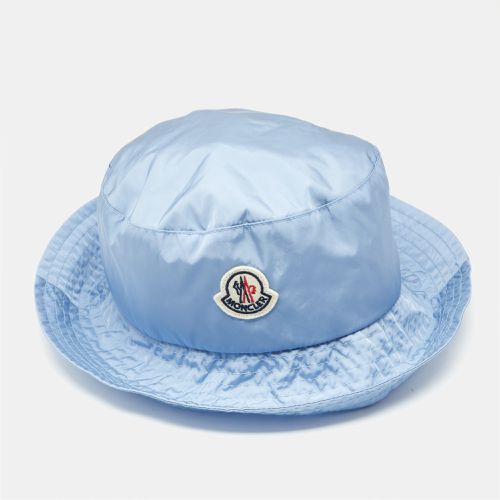 Logo Applique Nylon Bucket Hat M - Moncler - Modalova