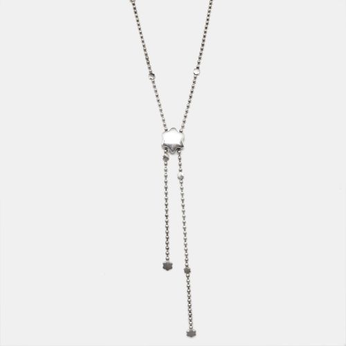 Montblanc Star Sparks Sterling Silver Lariat Necklace - Montblanc - Modalova