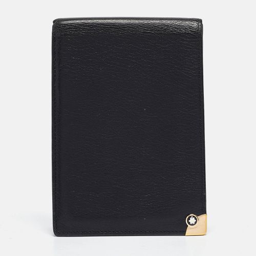 Montblanc Black Leather Meisterstuck Bifold Wallet - Montblanc - Modalova