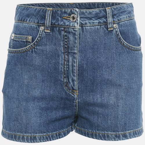 Moschino Couture Blue Denim Shorts S - Moschino Couture - Modalova