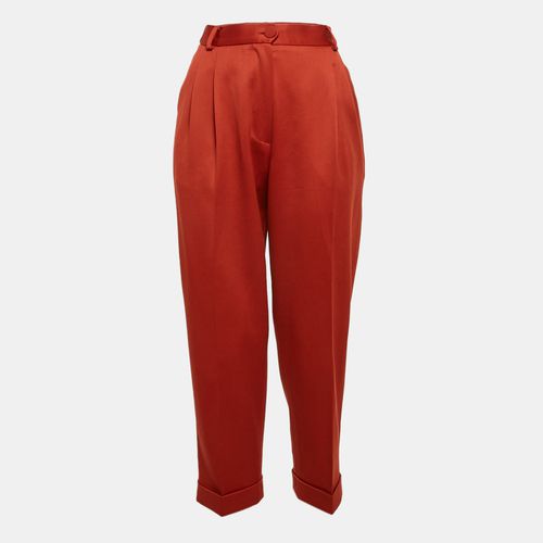 Moschino Cheap and Chic Vintage Wool High-Rise Tapered Trousers M - Moschino Cheap and Chic - Modalova