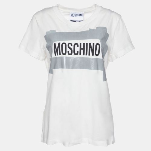 Moschino Cotton Short Sleeved Top 46 - Moschino - Modalova