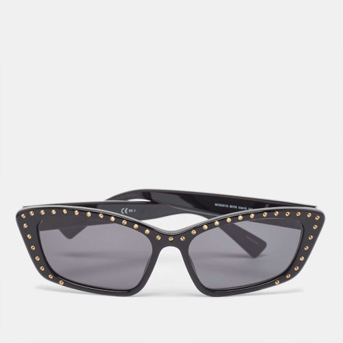 Moschino Black/Gold MOS091/S Studded Cat Eye Sunglasses - Moschino - Modalova