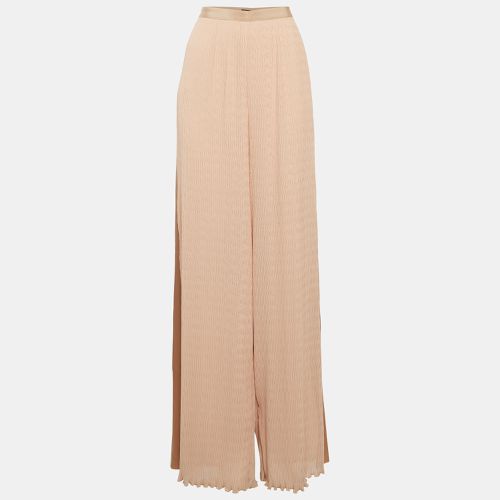 Crinkle Chiffon Wide-Leg Judit Trousers M - Max Mara - Modalova