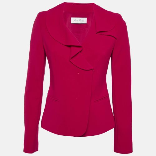 Wool Ruffled Collar Blazer S - Max Mara - Modalova