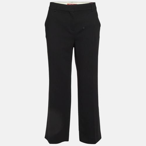 Max Mara Studio Black Crepe Salato Tailored Trousers XL - Max Mara Studio - Modalova