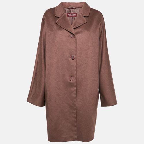 Dusty Wool Long Coat XL - Max Mara Studio - Modalova