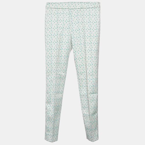 Floral Jacquard Tapered Leg Trousers S - Max Mara Studio - Modalova