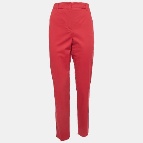 Gabardine Regular Fit Trousers L - Max Mara Studio - Modalova