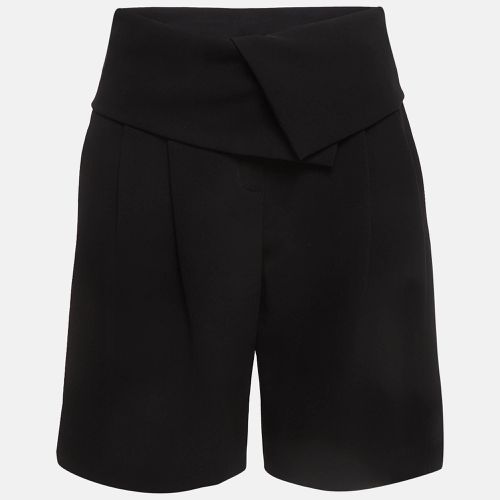 Max Mara Black Crepe High Waist Shorts M - Max Mara - Modalova