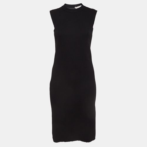 Max Mara Black Wool Knit Sleeveless Short Dress S - Max Mara - Modalova