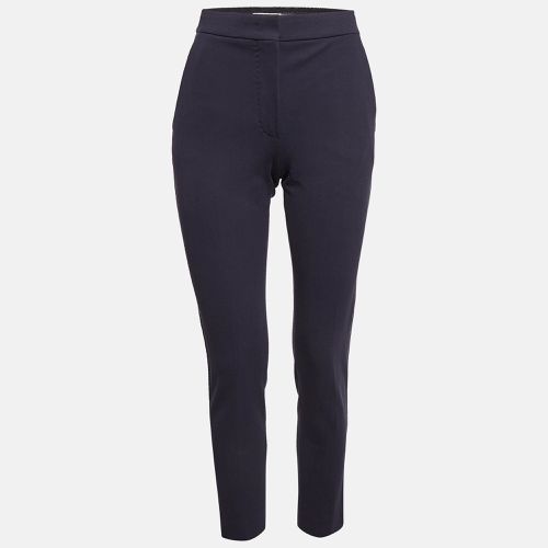 Max Mara Navy Blue Stretch Crepe Formal Trousers XS - Max Mara - Modalova