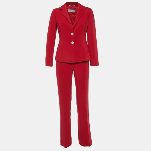 Max Mara Red Crepe Tailored Pant Suit S - Max Mara - Modalova