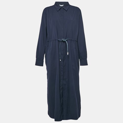 Cotton Button Front Midi Dress L - Max Mara - Modalova