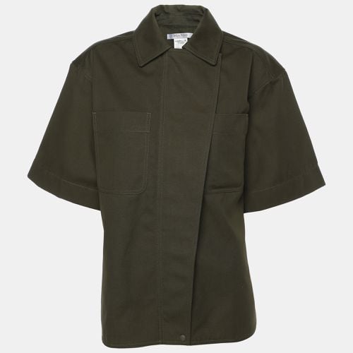 Max Mara Green Cotton Mela Half Sleeve Shirt S - Max Mara - Modalova