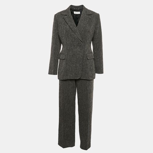 Max Mara Black Wool Blend Pants Suit M - Max Mara - Modalova