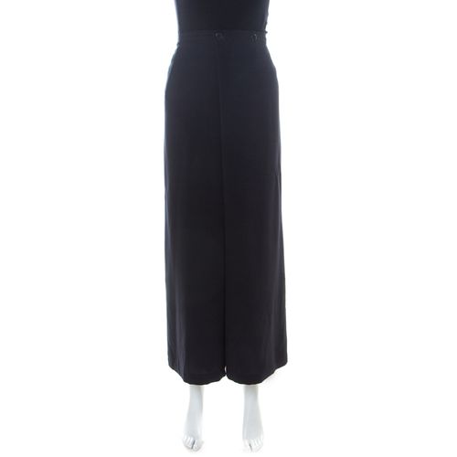 Max Mara Navy Blue Crepe Ago Harem Trousers M - Max Mara - Modalova