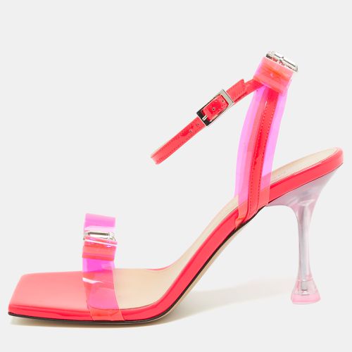 Neon PVC and Patent Leather French Bow Sandals Size 37.5 - Mach & Mach - Modalova