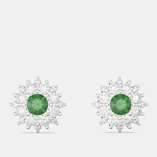 Sterling Flower Color & Lab Grown Diamond Stud Earrings - Made By Man - Modalova