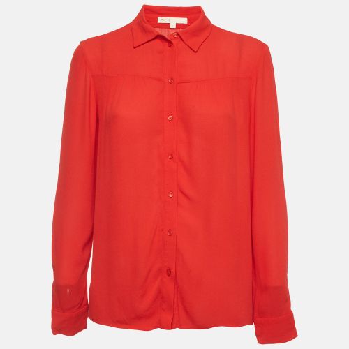 Crinkled Gauze Button Down Coleta Blouse S - Maje - Modalova