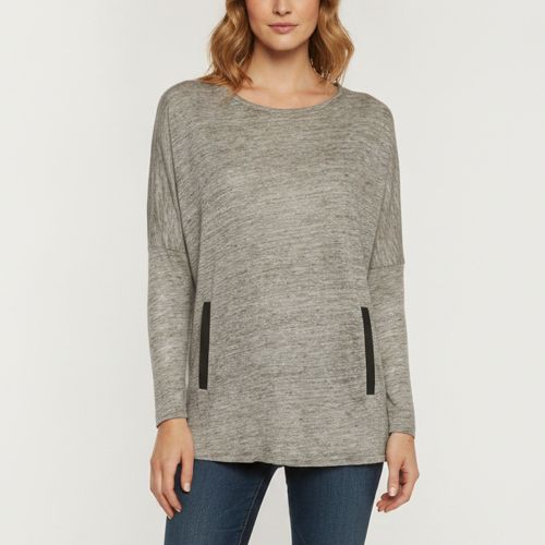 Linen Patch Pocket Long Sleeve Top L - Maje - Modalova