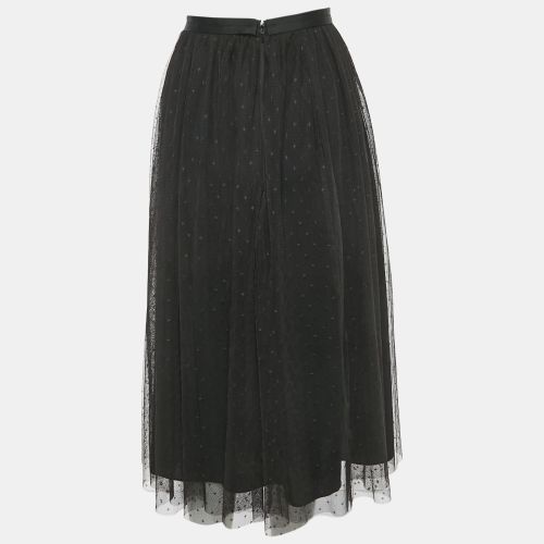 Patterned Tulle Flared Midi Skirt S - Needle & Thread - Modalova